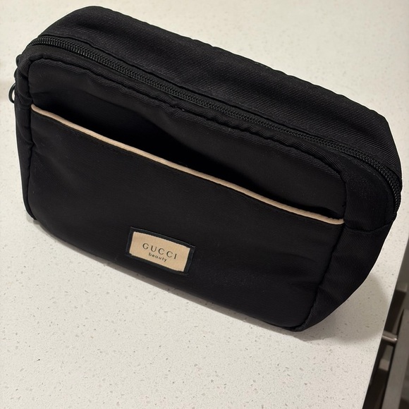 Gucci Other - Gucci Black Toiletry Bag for Men